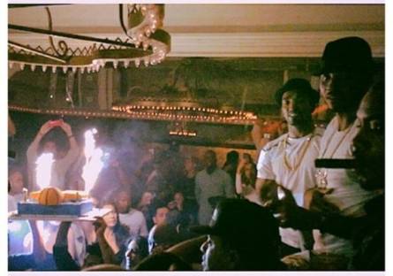 Carmelo Anthony NY Knicks Birthday Cake at 1Oak