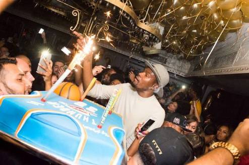 Carmelo Anthony NY Knicks Birthday Cake at Up And Down