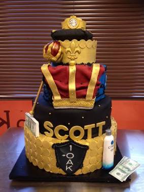 Scott Disick Three Tier Birthday Cake